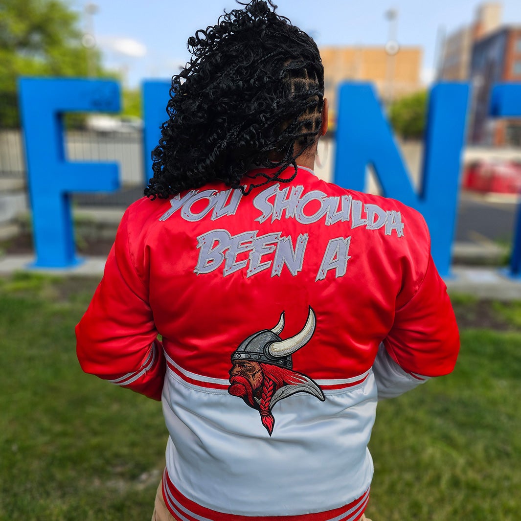 Flint Northern “Viking Legacy” Alumni Varsity Unisex Jacket